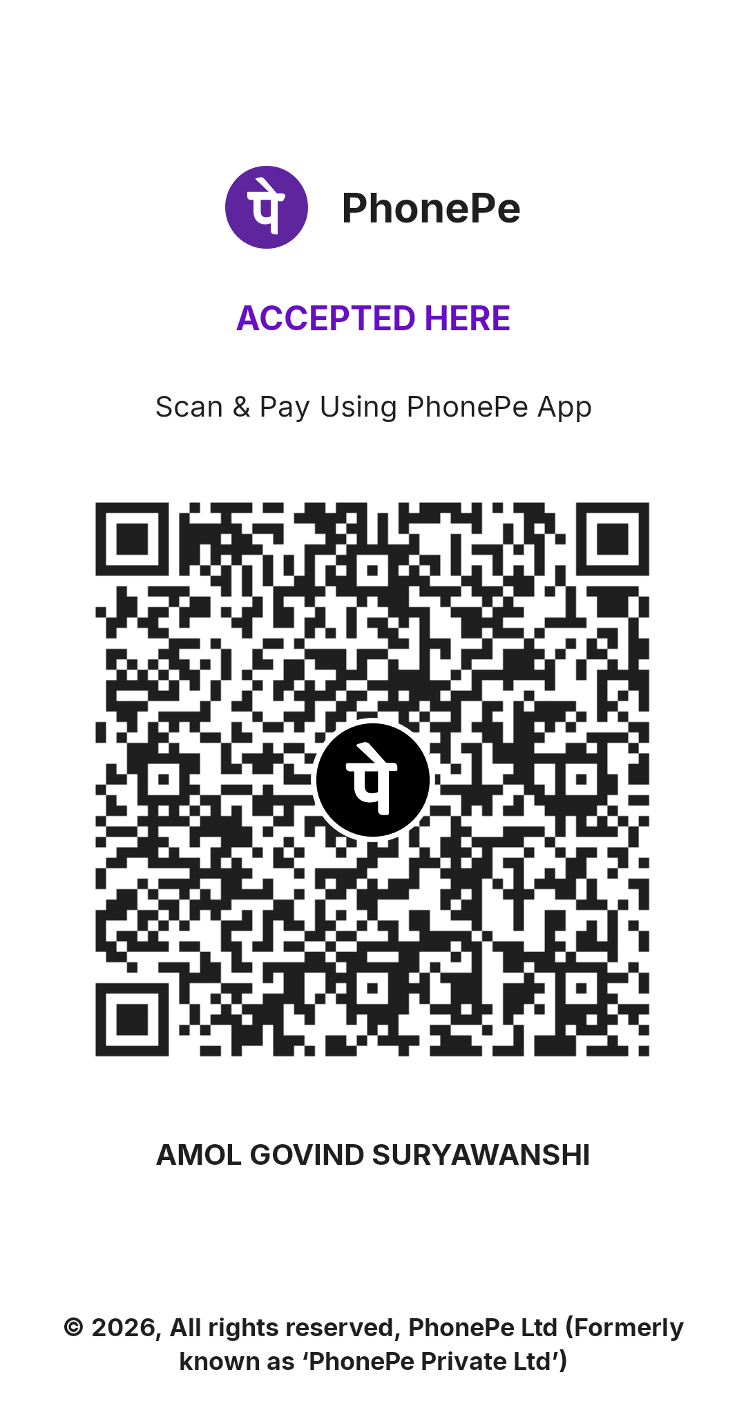 Payment QR
